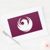 Sticker Rectangulaire Drapeau de Phoenix, Arizona (Enveloppe)