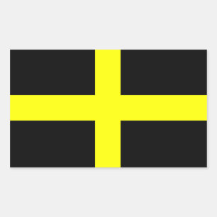 Sticker Rectangulaire Drapeau de saint David