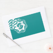 Sticker Rectangulaire Drapeau de Seattle (Washington) (Enveloppe)