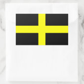 Sticker Rectangulaire Drapeau de St David (Sac)