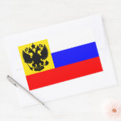 Sticker Rectangulaire Drapeau d'empire russe (1914-1917) (Enveloppe)