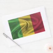 Sticker Rectangulaire Drapeau du Mali (Enveloppe)