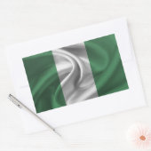 Sticker Rectangulaire Drapeau du Nigéria (Enveloppe)