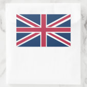 Sticker Rectangulaire Drapeau du Royaume-Uni (Sac)