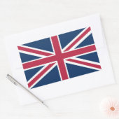 Sticker Rectangulaire Drapeau du Royaume-Uni (Enveloppe)