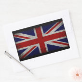 Sticker Rectangulaire drapeau du royaume-uni (Enveloppe)