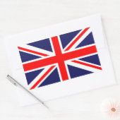 Sticker Rectangulaire Drapeau du Royaume-Uni (Enveloppe)