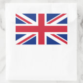 Sticker Rectangulaire Drapeau du Royaume-Uni (Sac)