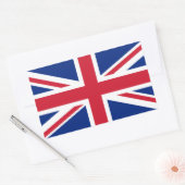 Sticker Rectangulaire Drapeau du Royaume-Uni (Enveloppe)