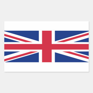 Sticker Rectangulaire Drapeau du Royaume-Uni