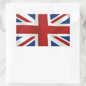 Sticker Rectangulaire Drapeau du Royaume-Uni #2 rectangle (Sac)
