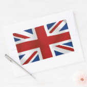 Sticker Rectangulaire Drapeau du Royaume-Uni #2 rectangle (Enveloppe)