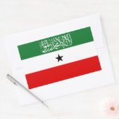 Sticker Rectangulaire Drapeau du Somaliland (Enveloppe)