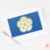 Sticker Rectangulaire Drapeau du Yorkshire (Enveloppe)