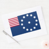 Sticker Rectangulaire Drapeau Easton (Enveloppe)