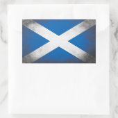 Sticker Rectangulaire Drapeau écossais (Sac)
