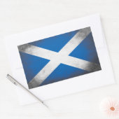 Sticker Rectangulaire Drapeau écossais (Enveloppe)
