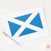 Sticker Rectangulaire Drapeau écossais (Enveloppe)