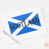 Sticker Rectangulaire Drapeau écossais Écosse (Enveloppe)