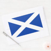 Sticker Rectangulaire Drapeau écossais - Image de haute qualité (Enveloppe)