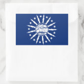 Sticker Rectangulaire Drapeau FOUR Buffalo (Sac)