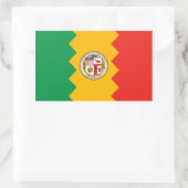 Sticker Rectangulaire Drapeau FOUR Los Angeles (Sac)