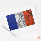 Sticker Rectangulaire drapeau français (Enveloppe)
