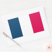 Sticker Rectangulaire Drapeau français (Enveloppe)