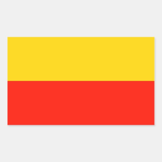 Sticker Rectangulaire Drapeau FUTURE Varsovie (Devant)