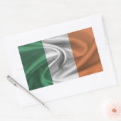 Sticker Rectangulaire Drapeau irlandais (Enveloppe)