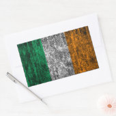 Sticker Rectangulaire drapeau irlandais (Enveloppe)