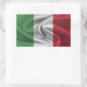 Sticker Rectangulaire Drapeau Italie (Sac)
