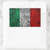 Sticker Rectangulaire drapeau italie (Sac)