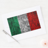 Sticker Rectangulaire drapeau italie (Enveloppe)