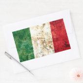 Sticker Rectangulaire Drapeau italien (Enveloppe)
