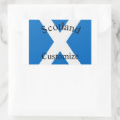 Sticker Rectangulaire Drapeau national de l'Écosse Thunder_Cove (Sac)