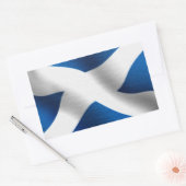 Sticker Rectangulaire Drapeau national écossais & St Andrew Patriotic (Enveloppe)
