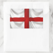 Sticker Rectangulaire Drapeau patriotique de la Croix de Saint-Georges e (Sac)