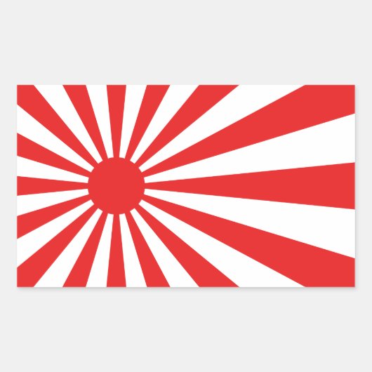 Sticker Rectangulaire Drapeau solaire émergent (Devant)