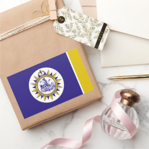 Sticker Rectangulaire Drapeau urbain de Nashville (Tennessee)