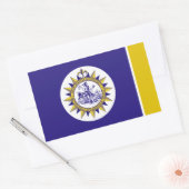 Sticker Rectangulaire Drapeau urbain de Nashville (Tennessee) (Enveloppe)