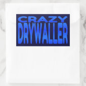 Sticker Rectangulaire Drazy Drywaller (Sac)