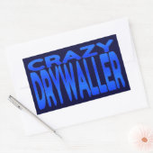 Sticker Rectangulaire Drazy Drywaller (Enveloppe)
