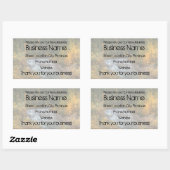Sticker Rectangulaire Dreamy (Feuille)