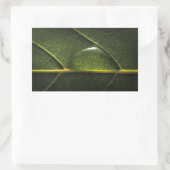 Sticker Rectangulaire Droplets feuille (Sac)