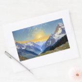 Sticker Rectangulaire Du haut (Enveloppe)