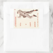 Sticker Rectangulaire D'une manière ou d'une autre, vous voyez l'autocol (Sac)