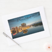 Sticker Rectangulaire Dusseldorf Allemagne (Enveloppe)