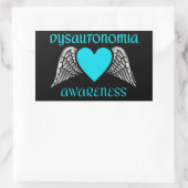 Sticker rectangulaire Dysautonomia (Sac)