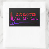 Sticker Rectangulaire e.a.m.l. RECTANGULAR STICKERS! (Sac)